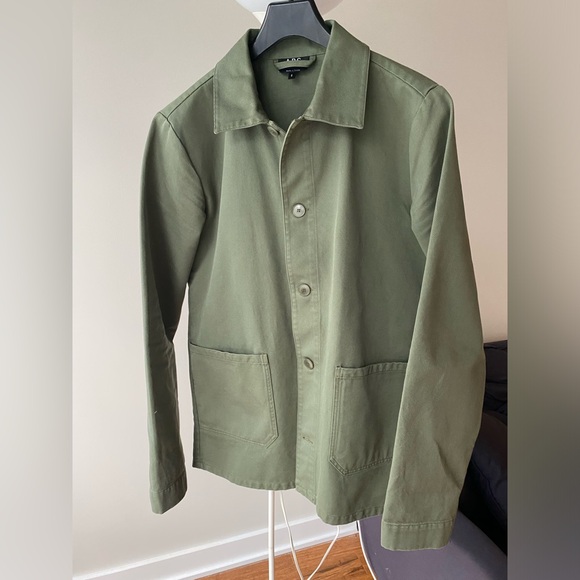 APC Kerlouan Chore Coat Green Small - Picture 7 of 10